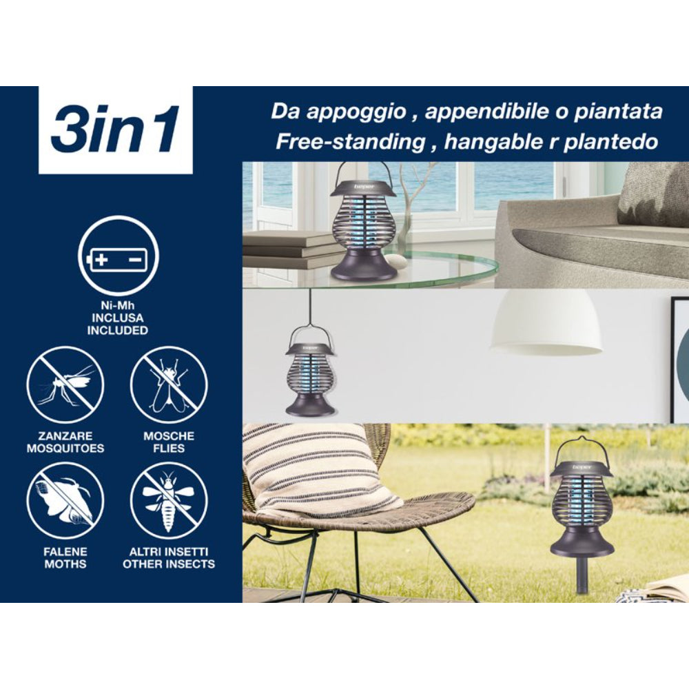 Beper Solar Lantern Bug Zapper