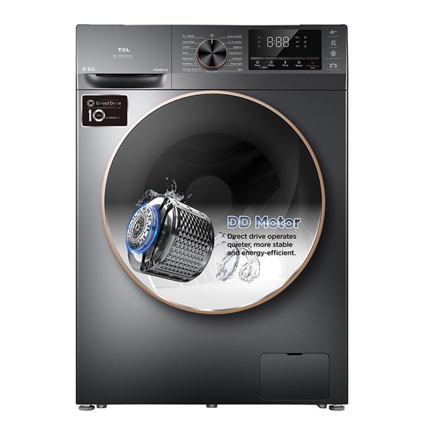 TCL Front Load Washer 10KG 1200RPM Dark Grey