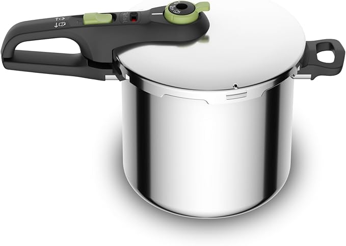 Tefal Secure Trendy Pressure Cooker 8L Stainless Steel Induction