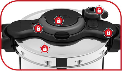 Tefal ClipsoMinut Easy Pressure Cooker 9L Stainless Steel