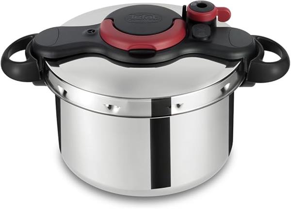 Tefal ClipsoMinut Easy Pressure Cooker 9L Stainless Steel