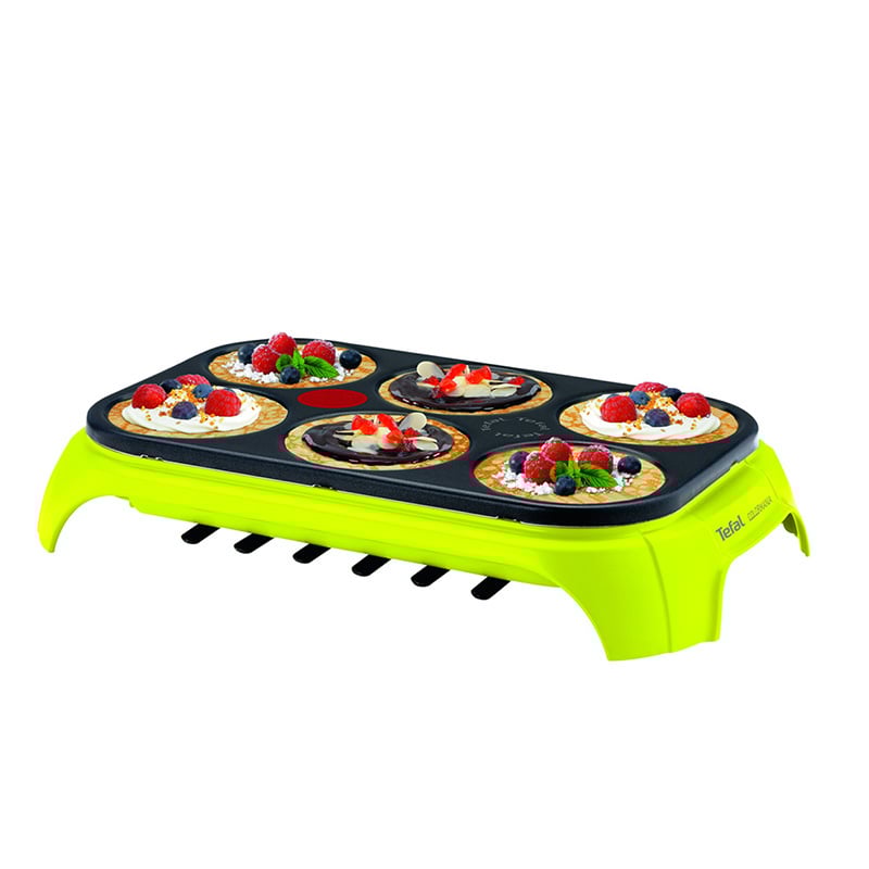 Tefal Crep Party Colormania Maker 6 Pans