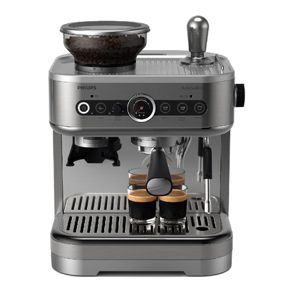 Philips Barista Brew Espresso Machine Built In Grinder 58mm Portafilter Set
