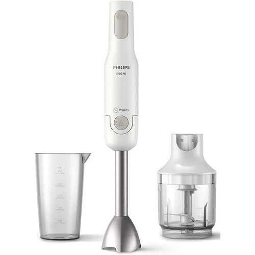 Philips Hand Blender Daily Collection 650W ProMix Compact Chopper Beaker Set