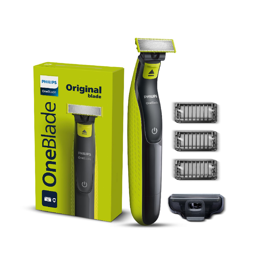 Philipps Single Blade Razor Philips OneBlade Hybrid Trimmer & Shaver – 5-in-1 Comb