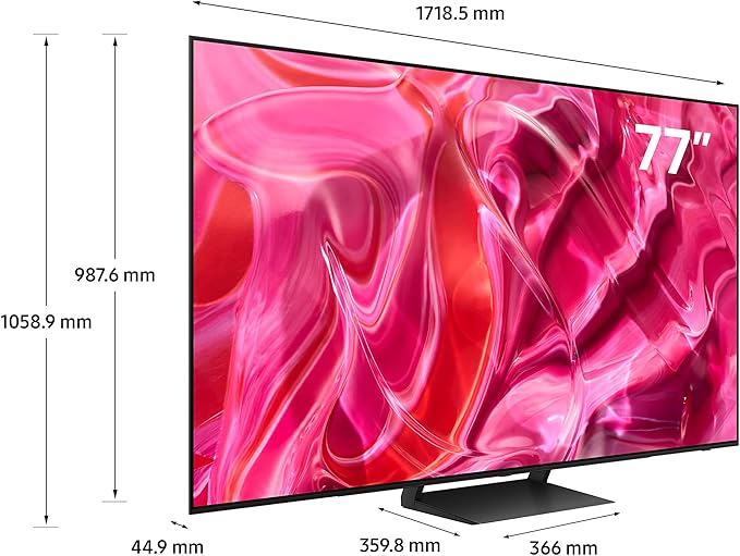 Samsung 77 Inch OLED S90D 4K Smart TV LaserSlim