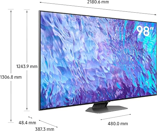 Samsung 98 Inch QLED 4K Q80C Smart TV