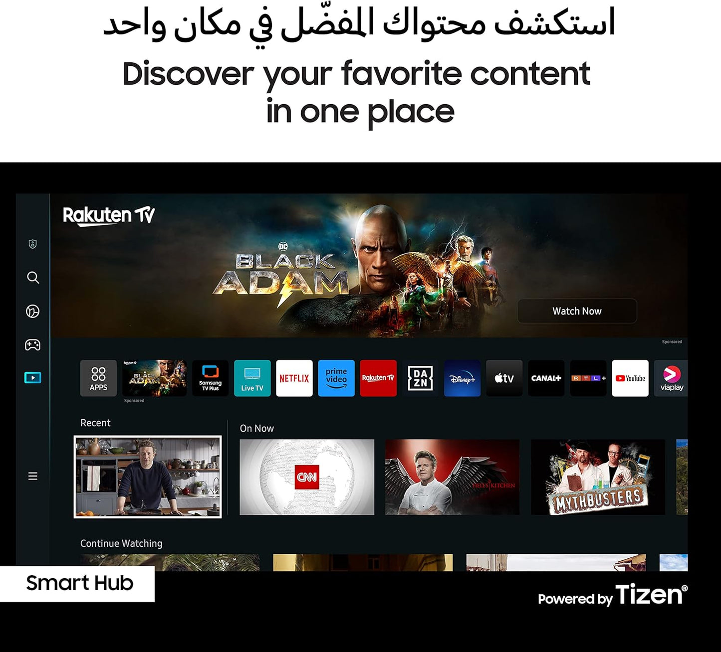 Samsung 98 Inch QLED 4K Q80C Smart TV