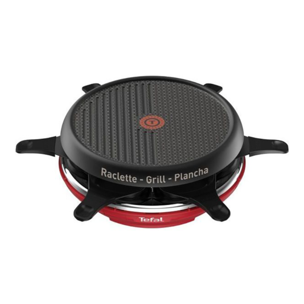 Tefal Raclette Grill Colormania 6 Pans Red