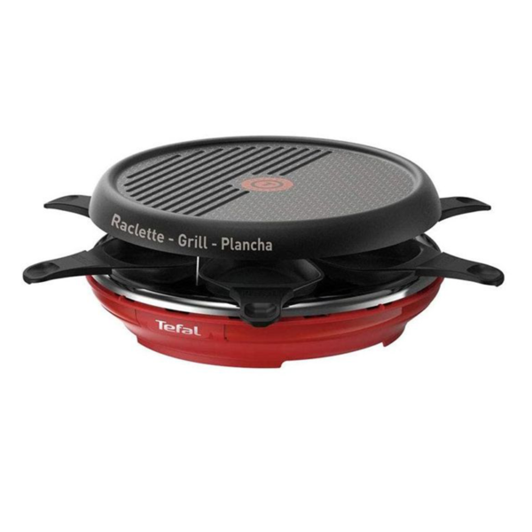 Tefal Raclette Grill Colormania 6 Pans Red
