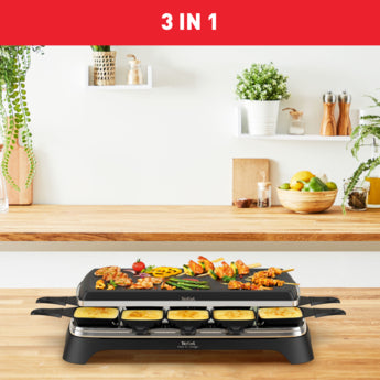 Tefal Raclette Pierrade Grill 3-in-1 1350W