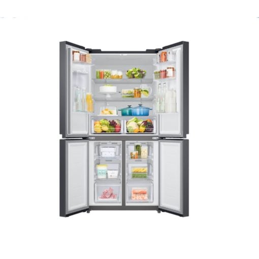 Samsung 4-Door Refrigerator 511L Twin Cooling Black