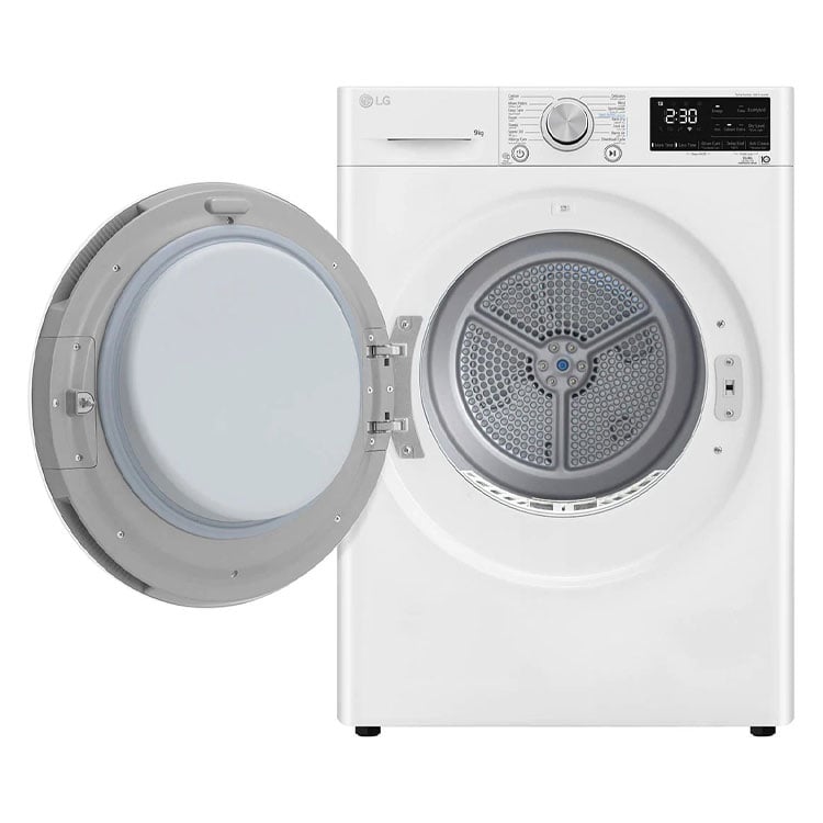 LG Dryer 9KG Dual Inverter Heat Pump White