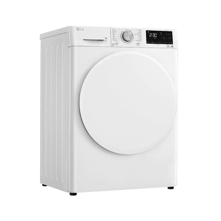 LG Dryer 9KG Dual Inverter Heat Pump White