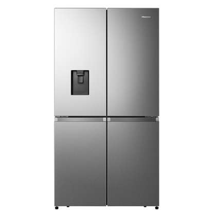 Hisense 26CFT Four Door Refrigerator No Frost Water Dispenser Stainless Steel
