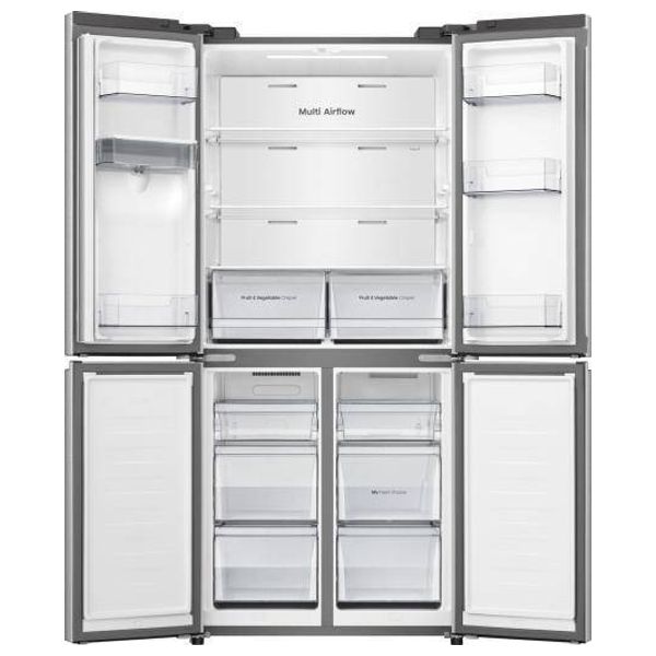 Hisense 22CFT Four Door Refrigerator No Frost Inverter Mirror Black
