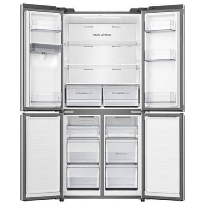 Hisense 22CFT Four Door Refrigerator No Frost Inverter Mirror Black