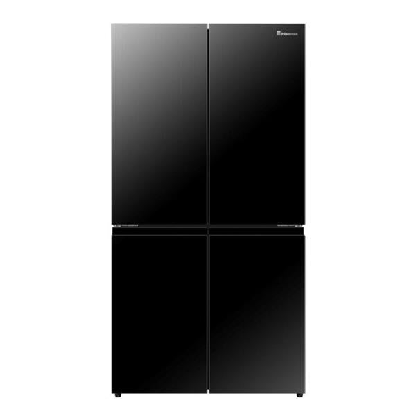 Hisense 26CFT Four Door Refrigerator No Frost Water Dispenser Mirror Black