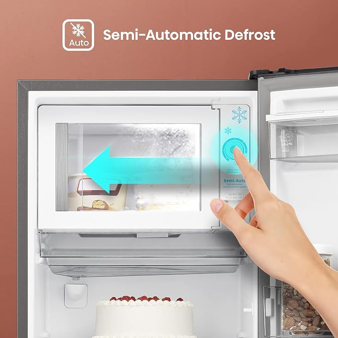 Hisense Single Door Refrigerator 179L Defrost Water Dispenser Silver