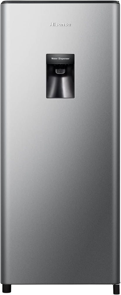 Hisense Single Door Refrigerator 179L Defrost Water Dispenser Silver