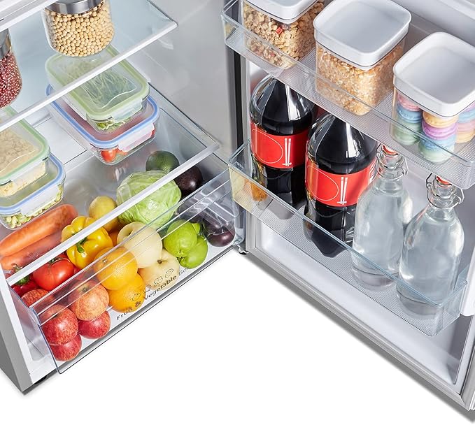 Hisense Top Mount Refrigerator 9CFT No Frost Silver