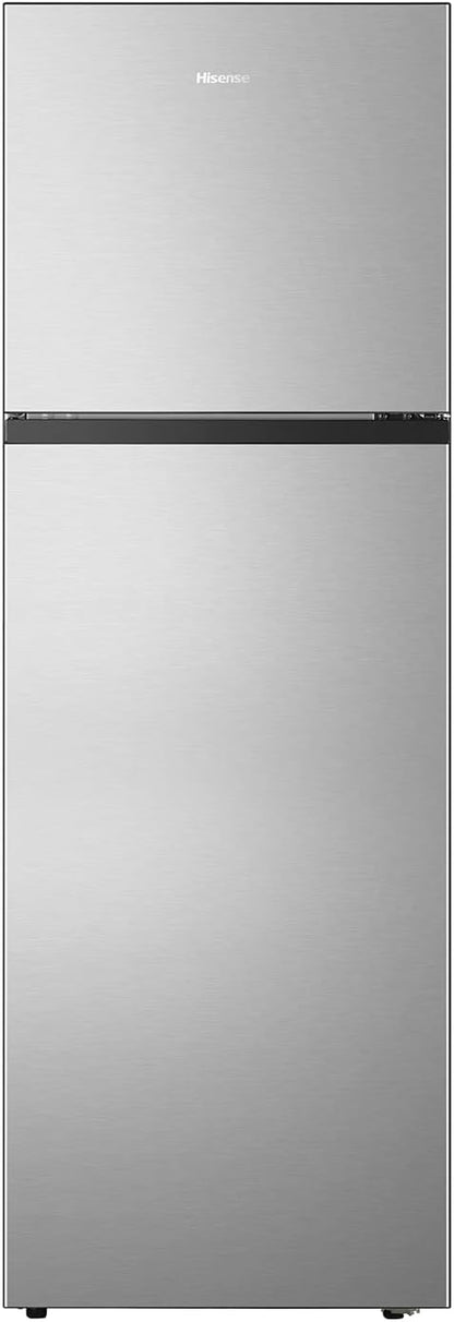 Hisense Top Mount Refrigerator 12CFT No Frost Multi Air Flow Silver
