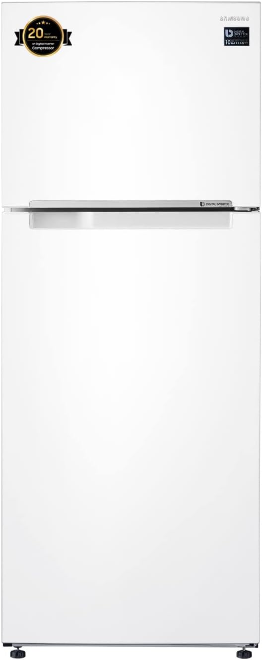 Samsung Top Mount Refrigerator 384L Digital Inverter White