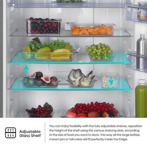 Hisense Top Mount Refrigerator 635L No Frost Inverter Silver