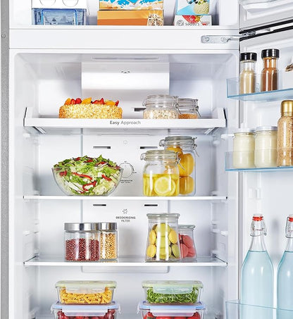 Hisense Top Mount Refrigerator 17CFT No Frost Inverter Silver