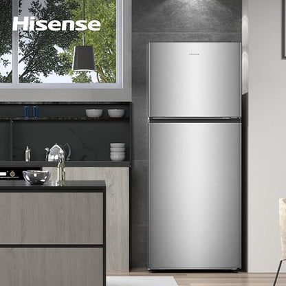 Hisense Top Mount Refrigerator 17CFT No Frost Inverter Silver