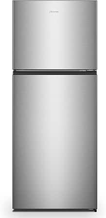 Hisense Top Mount Refrigerator 17CFT No Frost Inverter Silver