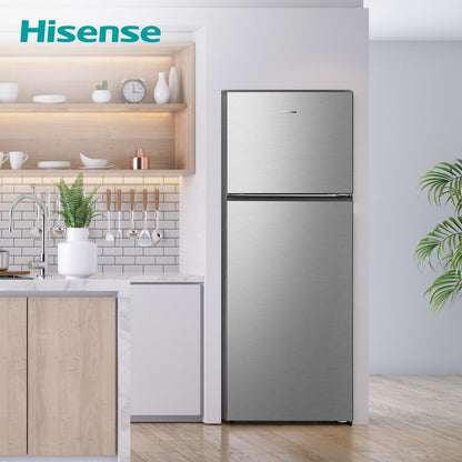 Hisense Top Mount Refrigerator 24CFT No Frost Inverter Silver
