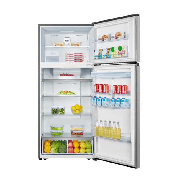 Hisense Top Mount Refrigerator 25CFT No Frost Inverter Silver