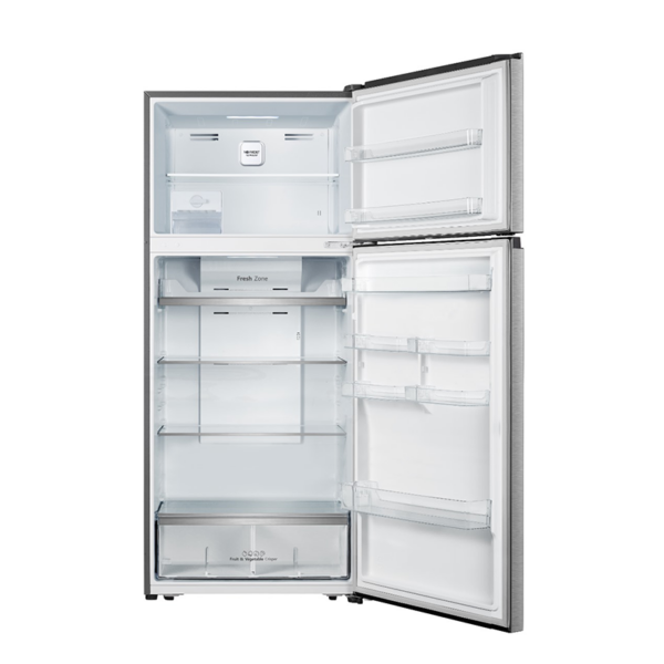 Hisense Top Mount Refrigerator 25CFT No Frost Inverter Silver