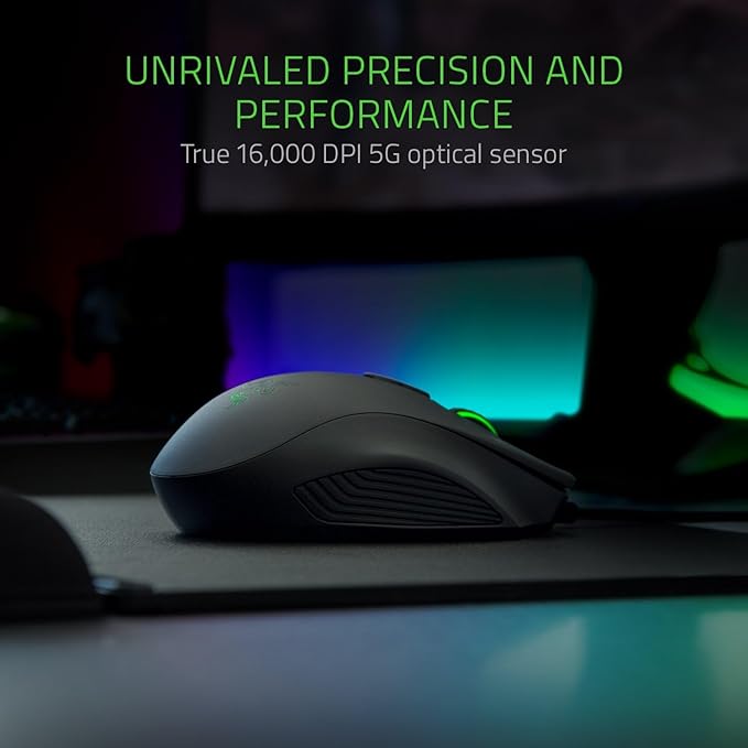 Razer Naga Trinity Wired MMO Gaming Mouse Multicolor