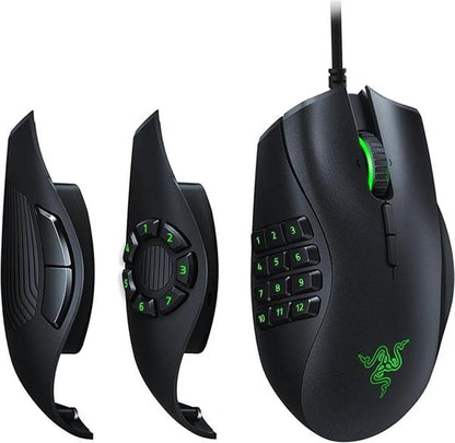 Razer Naga Trinity Wired MMO Gaming Mouse Multicolor