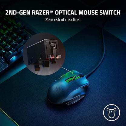 Razer Naga X Wired MMO Gaming Mouse