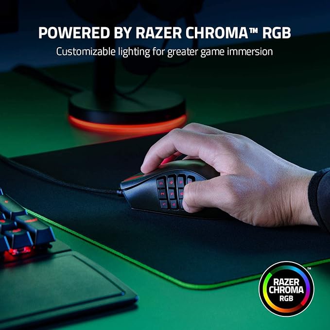 Razer Naga X Wired MMO Gaming Mouse