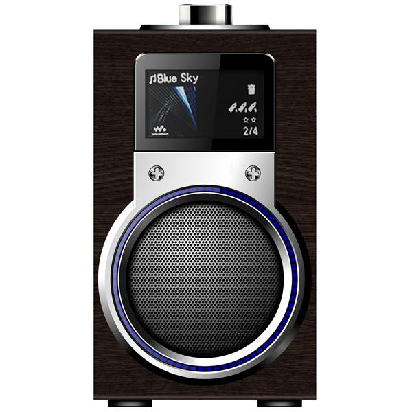 Portable HI-FI Speaker A30 AM FM Radio Brown/Black