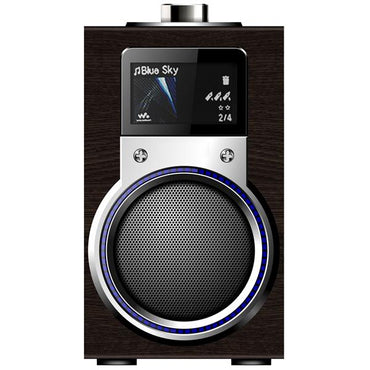 Portable HI-FI Speaker A30 AM FM Radio Brown/Black
