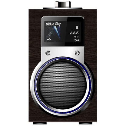 Portable HI-FI Speaker A30 AM FM Radio Brown/Black
