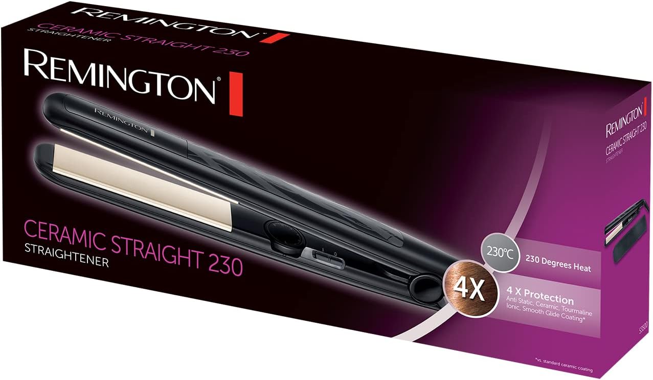 Remington S3500 Ceramic Straightener 230°C 4x Protection