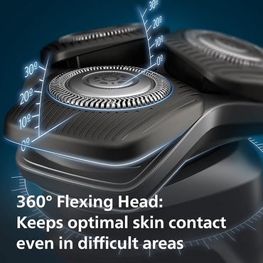 Philips Cordless Shaver Wet/Dry SkinIQ 360-D Flex 60 Min