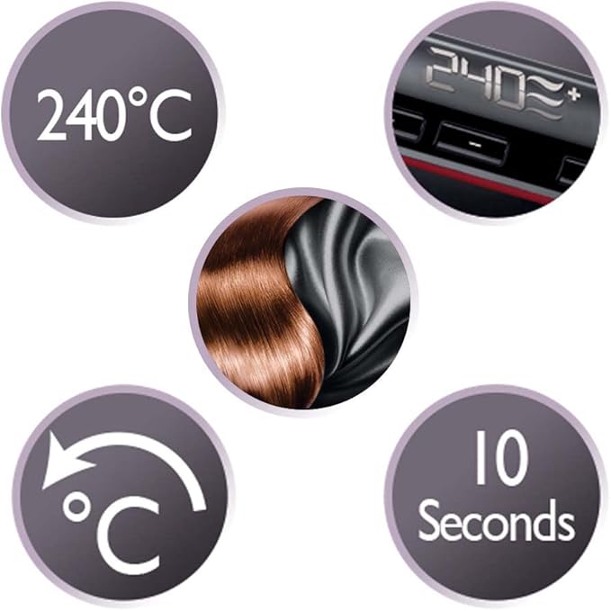 Remington S9600 Silk Straightener 240°C Ceramic Digital