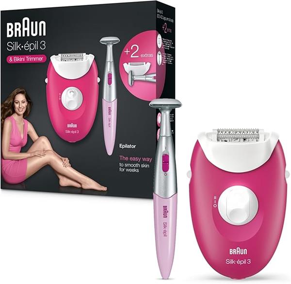 Braun Epilator Trimmer Series 3 Set