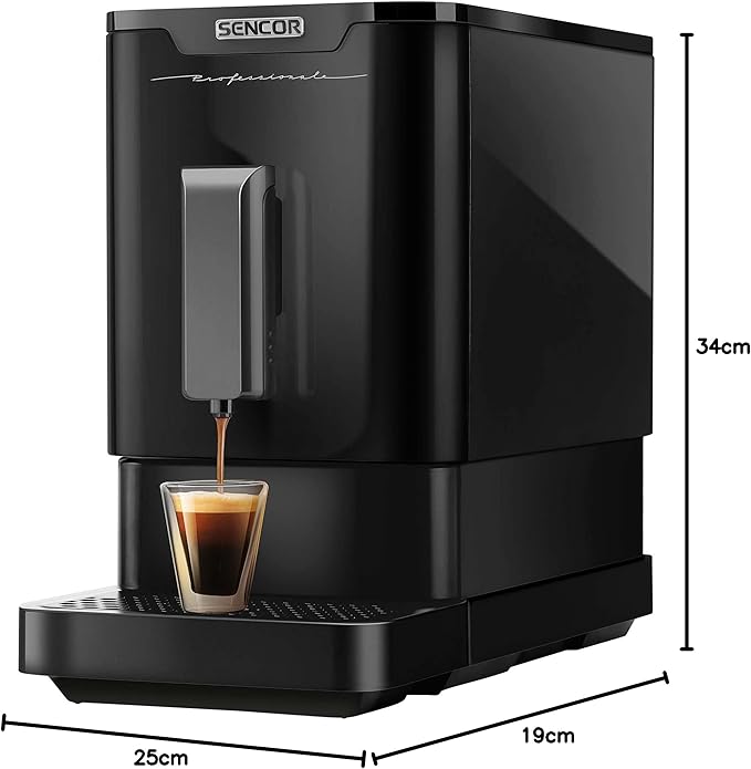 Sencor Espresso Machine 19 Bar Integrated Grinder