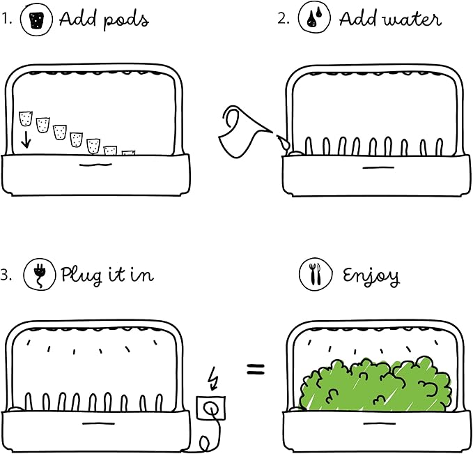 Click & Grow Smart Garden 9 White