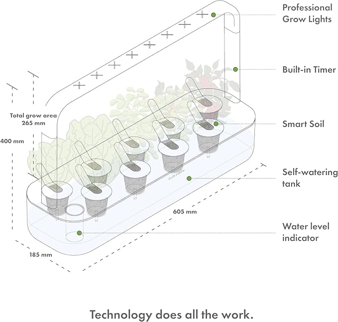 Click & Grow Smart Garden 9 White