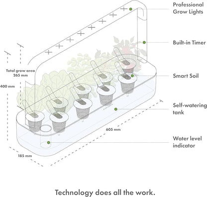 Click & Grow Smart Garden 9 White