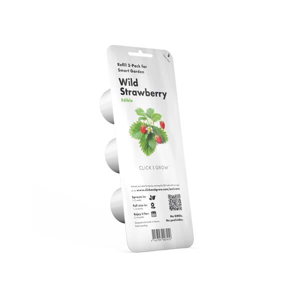 Click & Grow Wild Strawberry Pods 3-Pack
